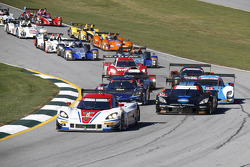 Start: #5 Action Express Racing Corvette DP: Joao Barbosa, Christian Fittipaldi, Sébastien Bourdais leads
