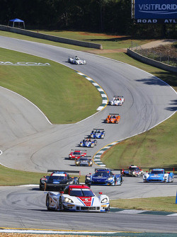 Start: #5 Action Express Racing Corvette DP: Joao Barbosa, Christian Fittipaldi, Sébastien Bourdais leads