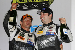 GTD podium: third place John Potter, Andy Lally