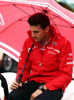 Jules Bianchi, Marussia F1 Team on the drivers parade