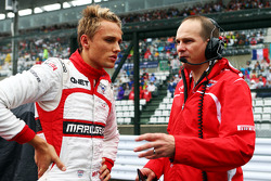 Max Chilton avec Gary Gannon sur la grille