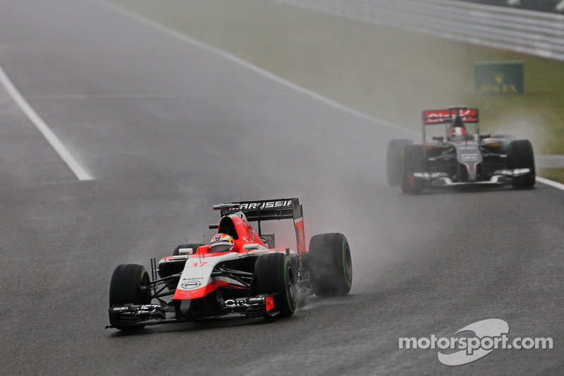 Jules Bianchi, Marussia F1 Takımı MR03 ve Adrian Sutil, Sauber C33