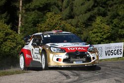 Mads Ostberg and Jonas Andersson, Citroën DS3 WRC, Citroën Total Abu Dhabi World Rally Team