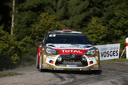 Mads Ostberg and Jonas Andersson, Citroën DS3 WRC, Citroën Total Abu Dhabi World Rally Team