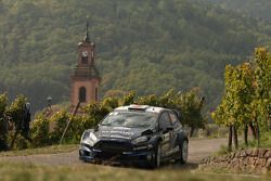 Elfyn Evans y Daniel Barrit, M-Sport Ford Fiesta WRC