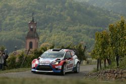 Robert Kubica and Maciek Szczepaniak, Ford Fiesta WRC