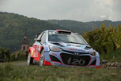 Daniel Sordo and Marc Marti, Hyundai i20 WRC, Hyundai Motorsport