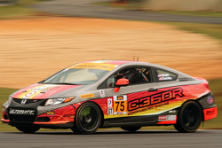#75 Compass360 Racing Honda Civic: Kyle Gimple, Ryan Eversley