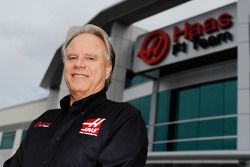 Gene Haas, en la fábrica de Haas F1 Team ubicada en Kannapolis, N.C.