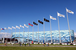 Track atmosphere, public area
