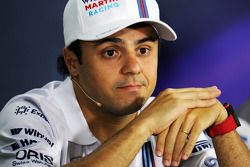 Felipe Massa, Williams in the FIA Press Conference