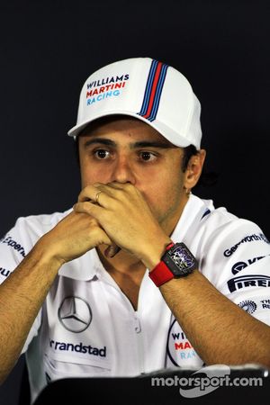Felipe Massa, Williams in the FIA Press Conference