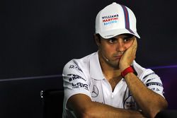 Felipe Massa lors de la conférence de presse FIA