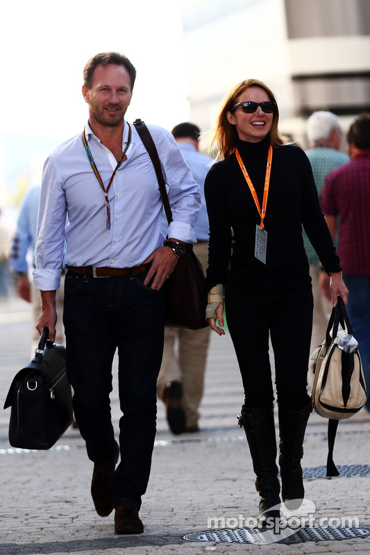 Christian Horner mit Geri Halliwell