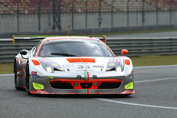 #33 Clearwater Racing Ferrari 458 GT3: Keita Sawa, Matt Griffin
