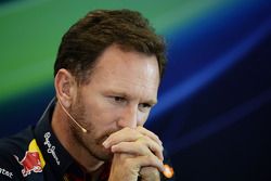 Christian Horner, Red Bull Racing Team Principal in the FIA Press Conference