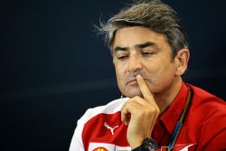 Marco Mattiacci, Ferrari Team Principal in the FIA Press Conference