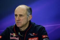 Franz Tost, Scuderia Toro Rosso Team Principal in the FIA Press Conference