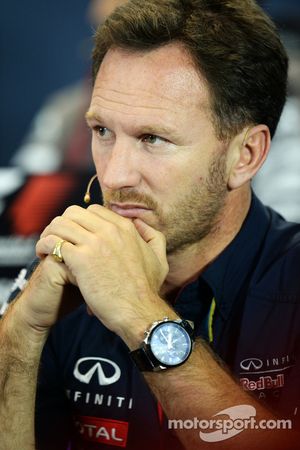 Christian Horner, Red Bull Racing Team Principal in the FIA Press Conference