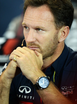 Christian Horner, Red Bull Racing Team Principal in the FIA Press Conference