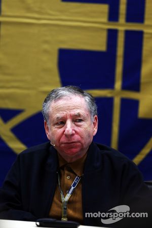 Jean Todt, FIA President at an FIA Press Conference to discuss the accident involving Marussia F1 Te