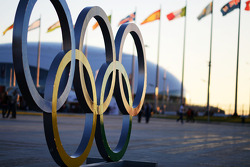 The Sochi Autodrom - Olympic Rings