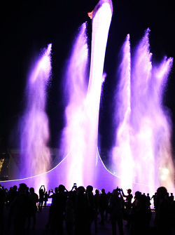 Fans at a concert in the Fanzone