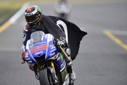 Race winner Jorge Lorenzo, Yamaha Factory Racing 