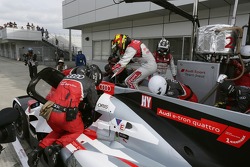 #2 Audi Sport Team Joest Audi R18 e-tron quattro: Marcel Fässler, Andre Lotterer, Benoit Tréluyer