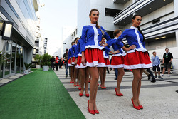 A lovely Sochi Grid Girl