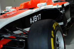 The Marussia F1 Team MR03 of Jules Bianchi, Marussia F1 Team