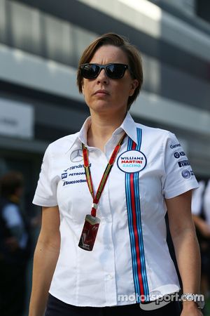 Claire Williams, Williams Deputy Team Principal