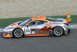 #33 Clearwater Racing Ferrari 458 GT3: Keita Sawa, Matt Griffin