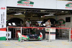 Área del equipo Honda