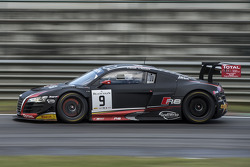 #9 Belgian Audi Club Team WRT Audi R8 LMS Ultra: Stephane Richelmi, Stéphane Ortelli
