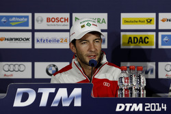 Press Conference, Mike Rockenfeller, Audi Sport Team Phoenix Audi RS 5 DTM