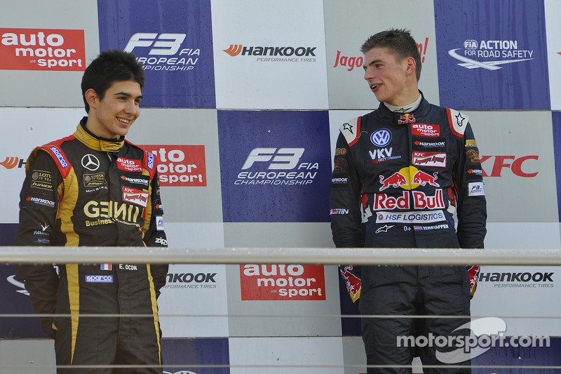 Esteban Ocon,Max Verstappen