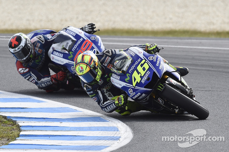 Valentino Rossi e Jorge Lorenzo