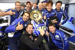 Race winner Valentino Rossi, Yamaha Factory Racing