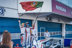 Third place Simon Dolan, Harry Tincknell, Filipe Albuquerque
