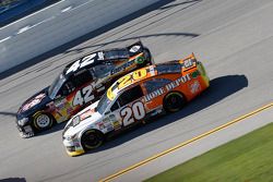 Kyle Larson y Matt Kenseth