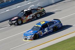 Kyle Larson y Kasey Kahne