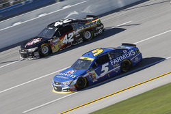 Kyle Larson and Kasey Kahne