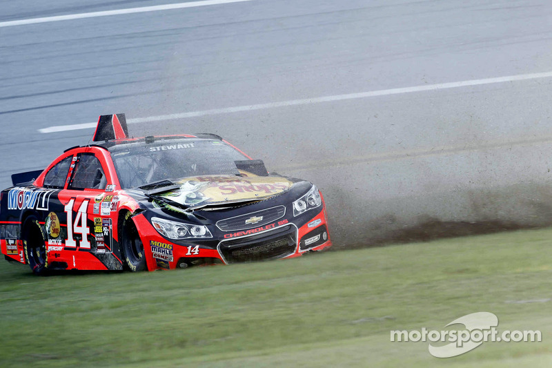 Herbst 2014: Crash von Tony Stewart