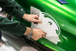 Tour de la fábrica de Caterham F1 en Leafield