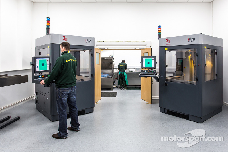 Tour of Caterham F1 Team's Leafield factory