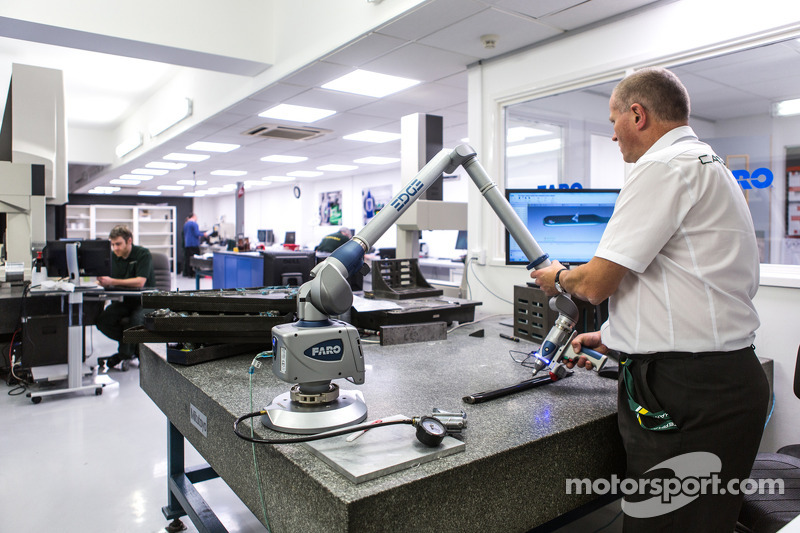 Tour of Caterham F1 Team's Leafield factory