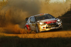 Mads Ostberg and Jonas Andersson, Citroën DS3 WRC, Citroën Total Abu Dhabi World Rally Team