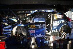 Elfyn Evans and Daniel Barrit, M-Sport Ford Fiesta WRC