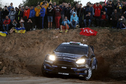 Elfyn Evans and Daniel Barrit, M-Sport Ford Fiesta WRC